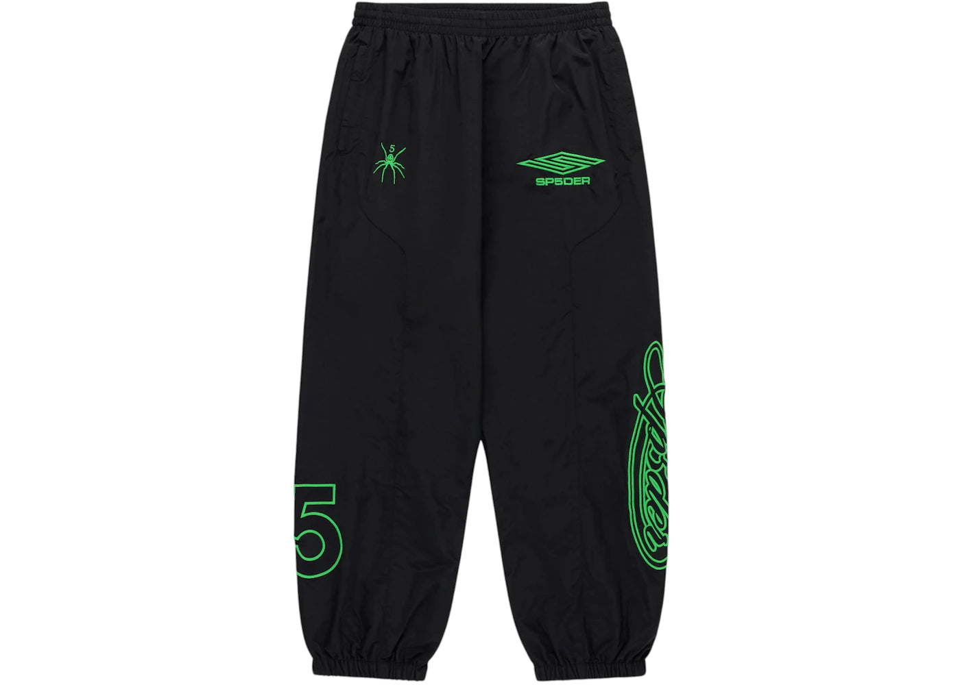 Sp5der Script Warm Up Pant Black - vue secondaire A