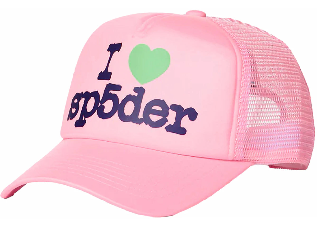 Sp5der Souvenir Trucker Pink - vue secondaire B