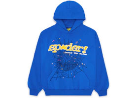 Sp5der TC Hoodie Blue