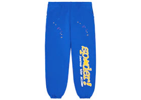 Sp5der TC Sweatpants Blue - vue 360