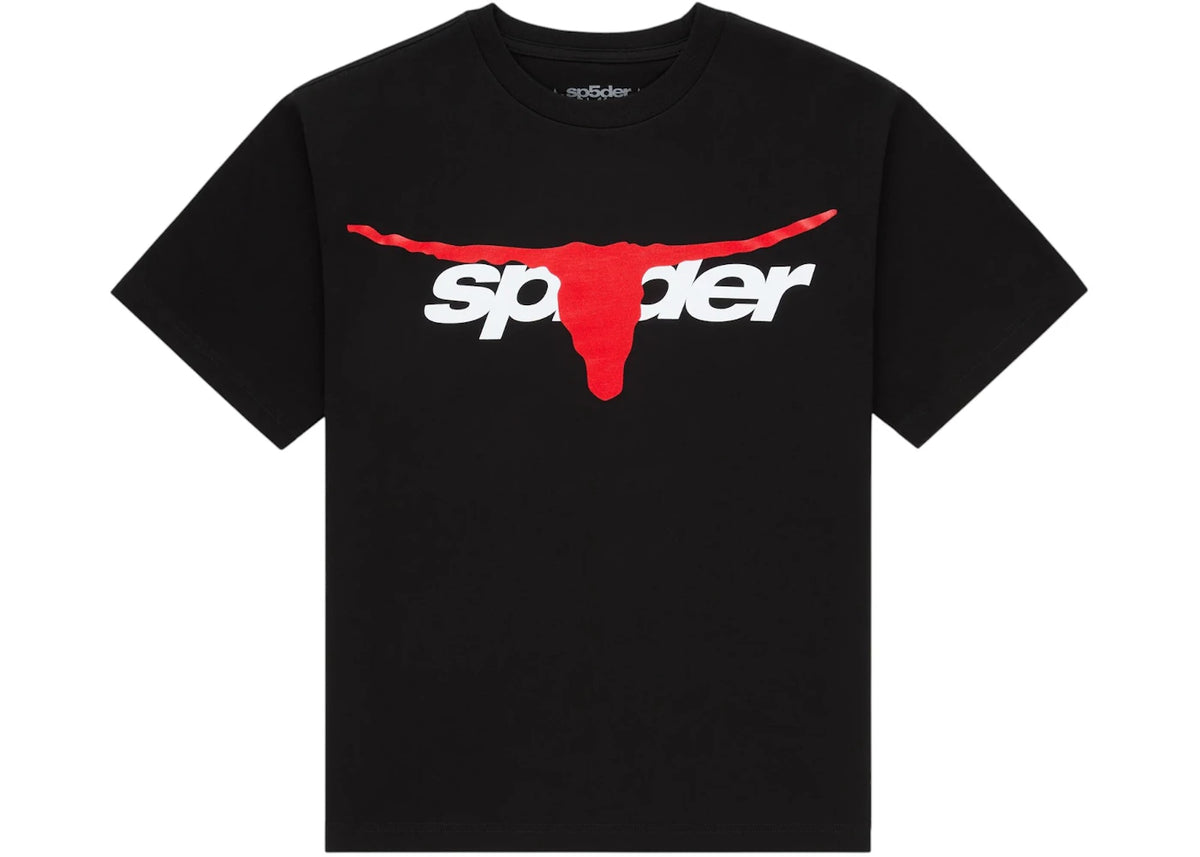 Sp5der TX5 Flag Tee Black - vue 360