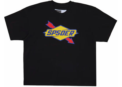 Sp5der The Spot Tee Schwarz