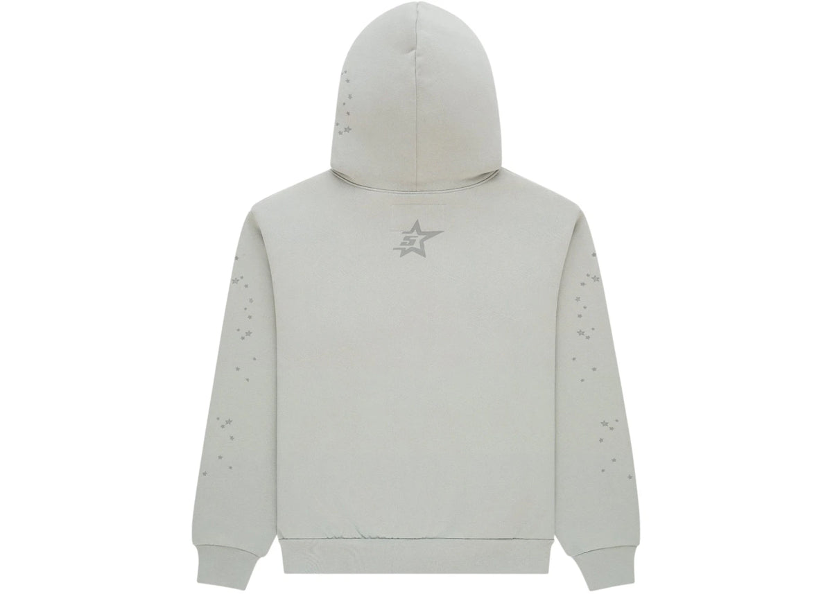 Sp5der Tonal Punk V2 Hoodie Sport Grey - vue secondaire B