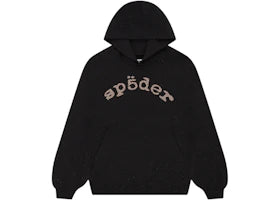 Sp5der VVS Hoodie Black - authentic Sp5der apparel