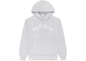 Sp5der VVS Hoodie Heather Grey - vue 360