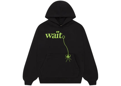 Sp5der Wait Hoodie Schwarz
