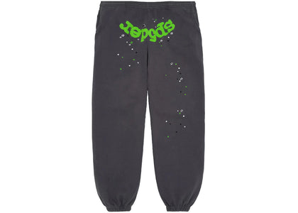 Sp5der Wait Web Sweatpant Schiefergrau