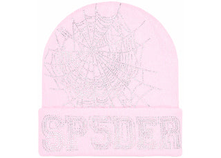 Sp5der Web Beanie Pink - authentic Sp5der product