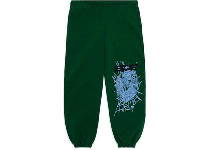 Sp5der Web Jogginghose Hunter Green