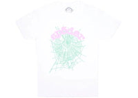 Sp5der Women's OG Web Baby Tee White