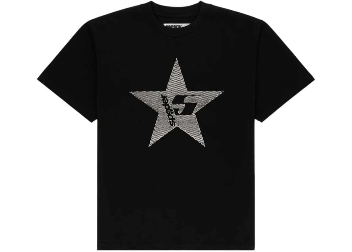 Sp5der Worldwide Five Day Tee Black - vue 360