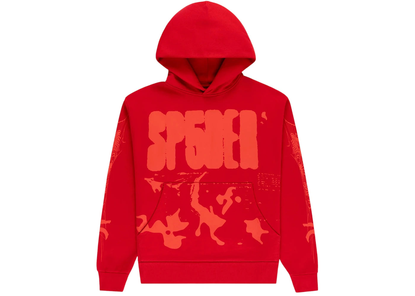 Sp5der X-Ray Hoodie Red - vue 360