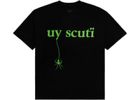 Sp5der x UY SCUTI T-Shirt Schwarz/Grün