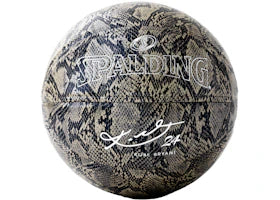 Spalding x Kobe Bryant 94 Silver Series Snakeskin Basketball - vue 360
