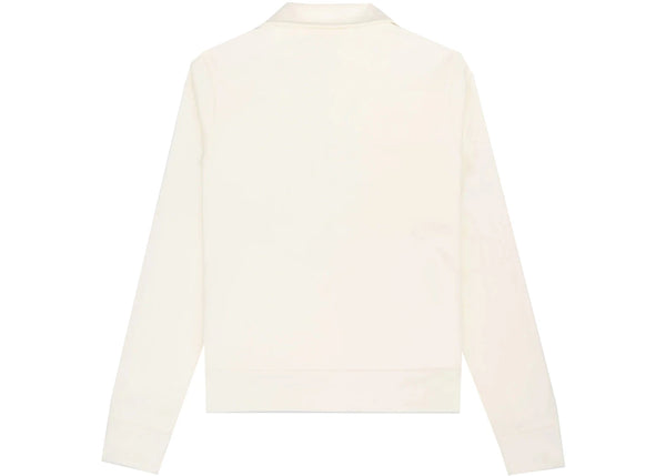 Sporty & Rich x adidas Quarter Zip Track Jacket Cream/Merlot