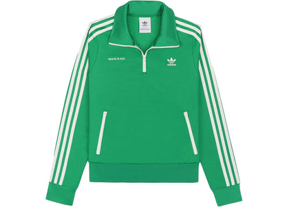 Sporty & Rich x adidas Quarter Zip Track Jacket Jolly Green/Cream sneakers - authentic Sporty & Rich shoes
