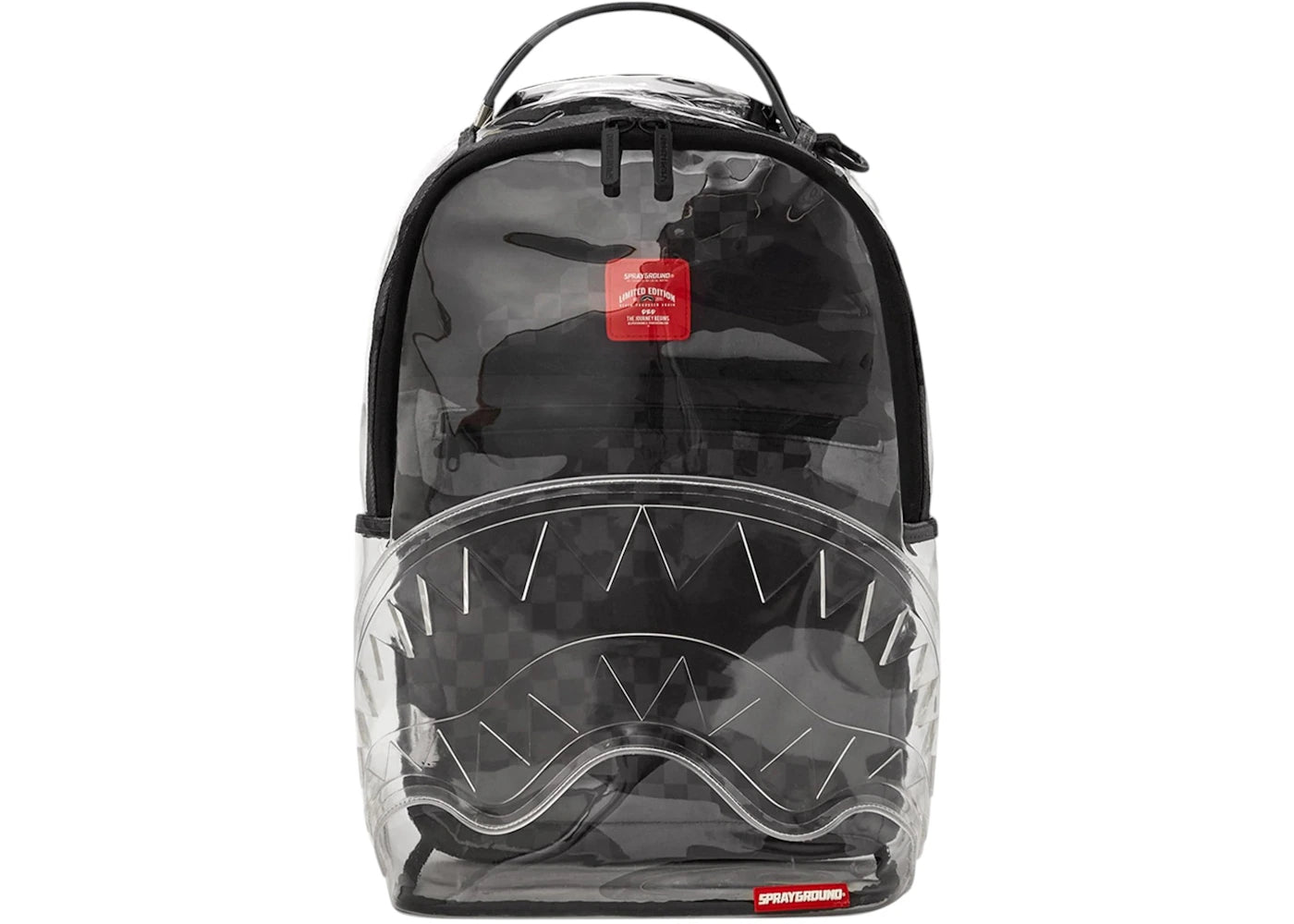 Sprayground 3AM Clear Backpack Clear - vue secondaire A