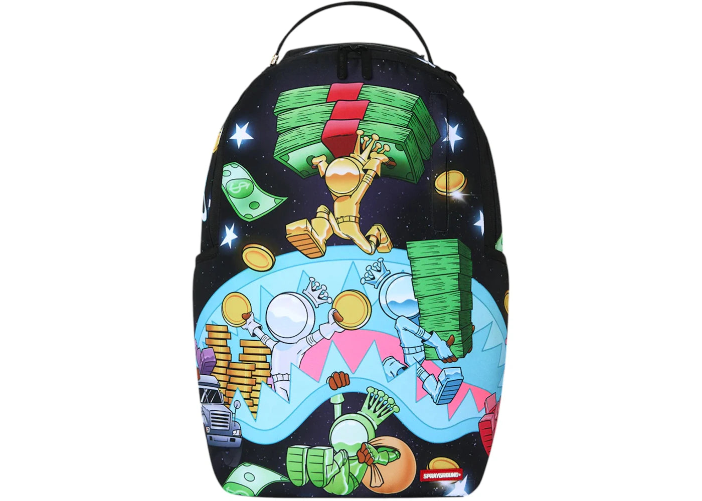 Sprayground Astro Crew Space Stacks Backpack Multicolor - vue secondaire A