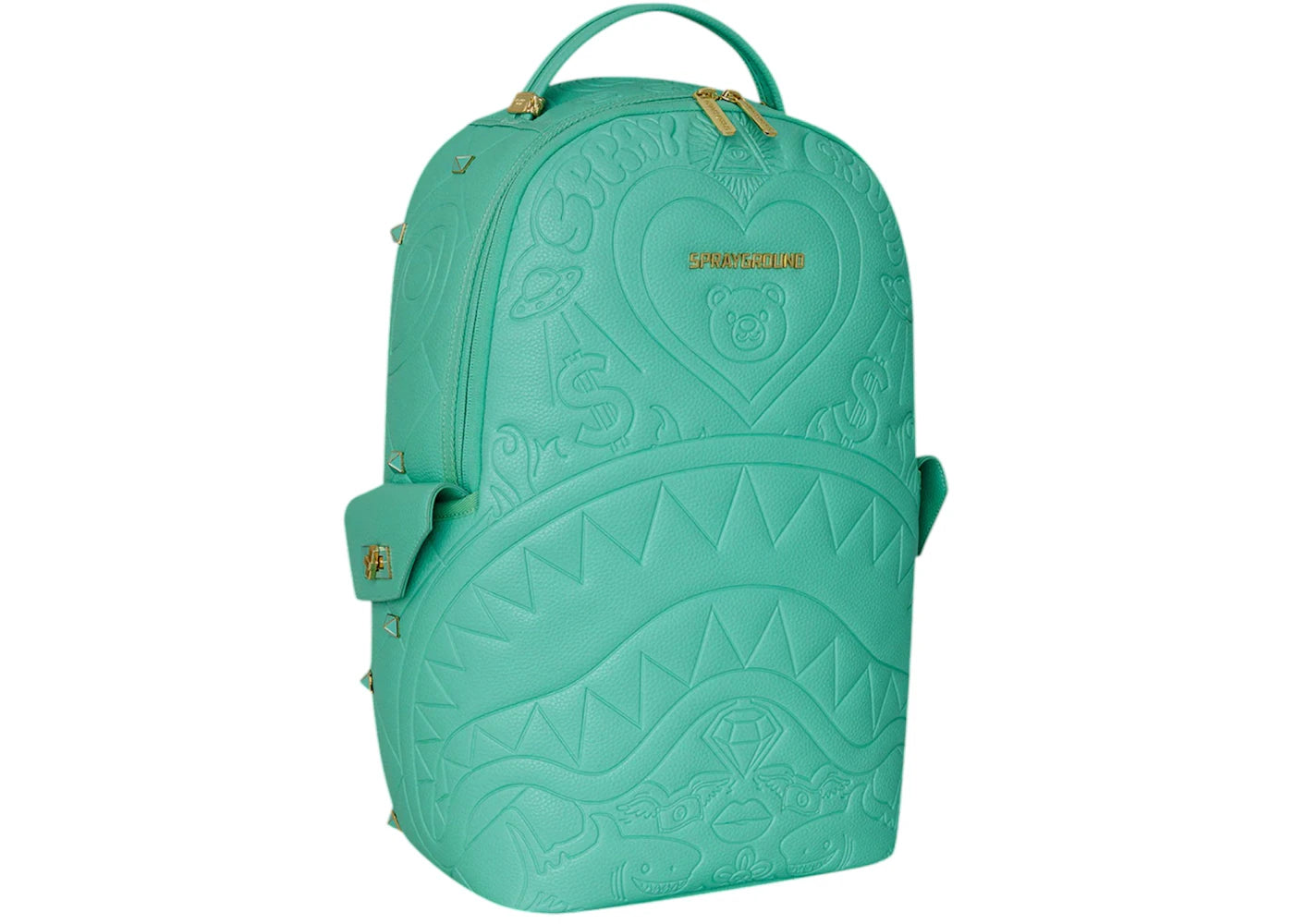 Sprayground Baby Bear Baddie Mint Condition Backpack Multicolor - vue secondaire B