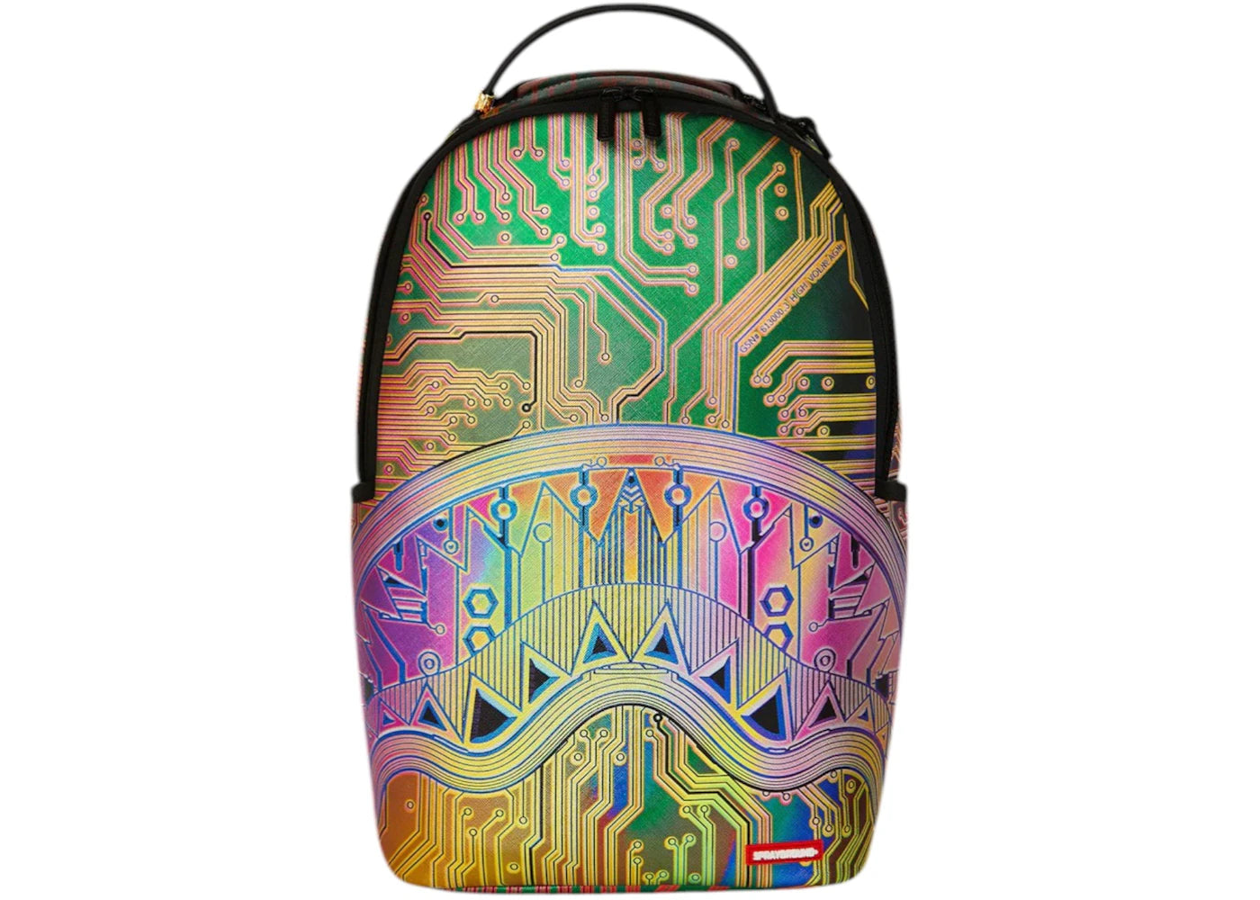 Sprayground Circuit Board Magnetic Grid Backpack Multicolor - vue secondaire A