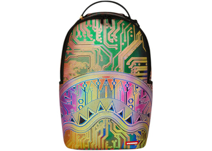 Sprayground Circuit Board Magnetic Grid Backpack Multicolor - product view 2