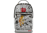 Sprayground Clear DLX Astromane Sky Writer Backpack Clear