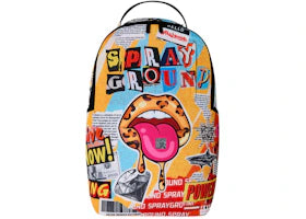 Sprayground Collage of Fun Backpack Multicolor - vue 360