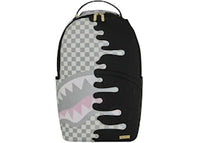 Sprayground Cream Check Unfinished Shark Dlxsv Backpack Multicolor/Red