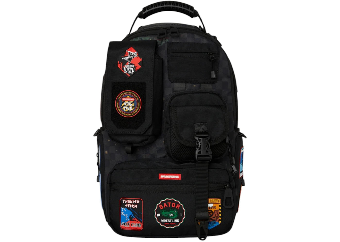 Sprayground Daredevil Global Mogul 305 Special Ops Backpack Multicolor - vue secondaire A