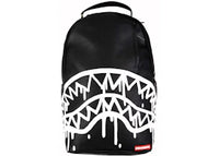 Sprayground Drip Shark Central DLXSV Backpack Black/White