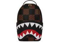 Sprayground Enlarged Check Paris Backpack Brown