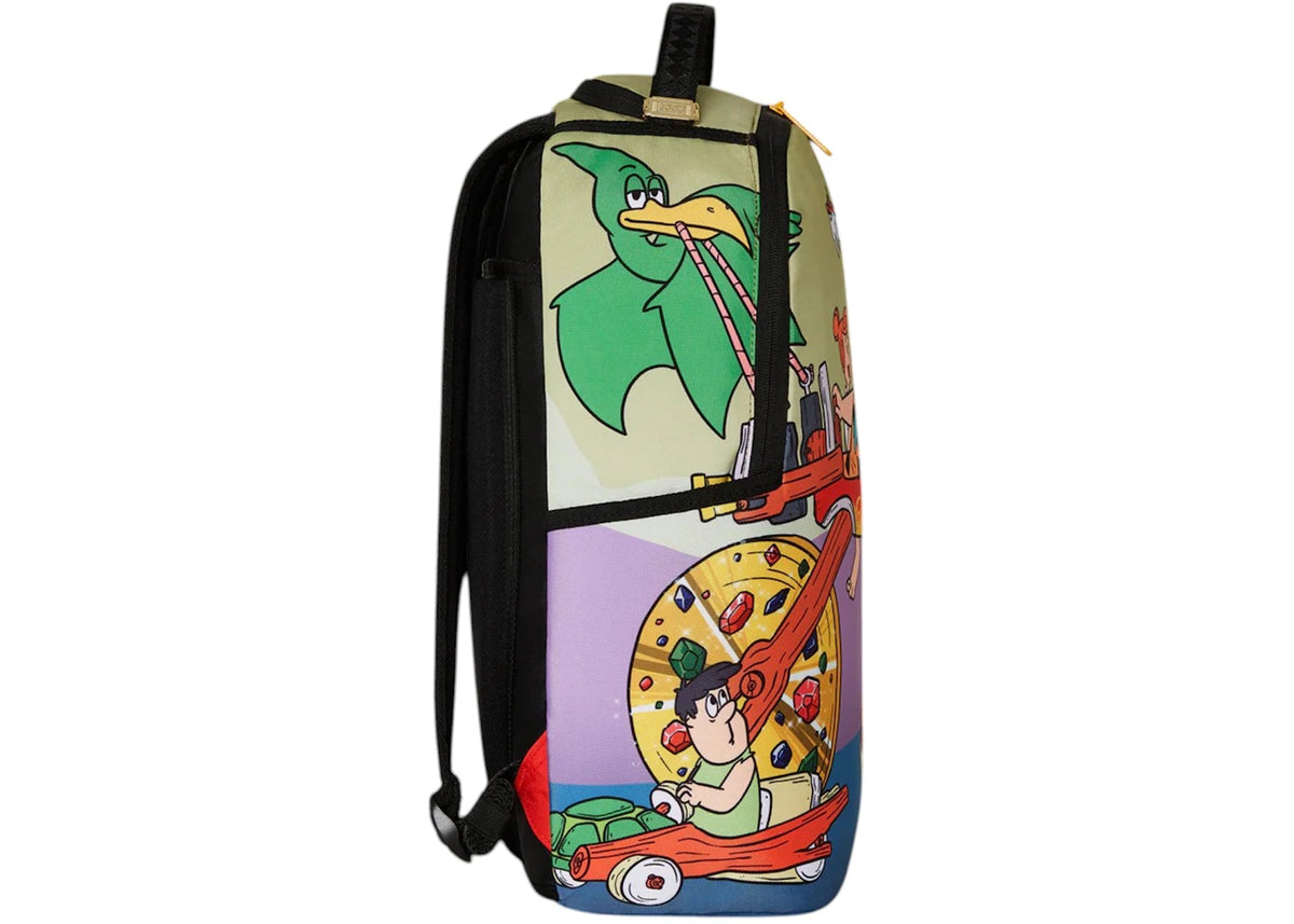 Sprayground Flintstones Big Rider Backpack Multicolor - vue secondaire B