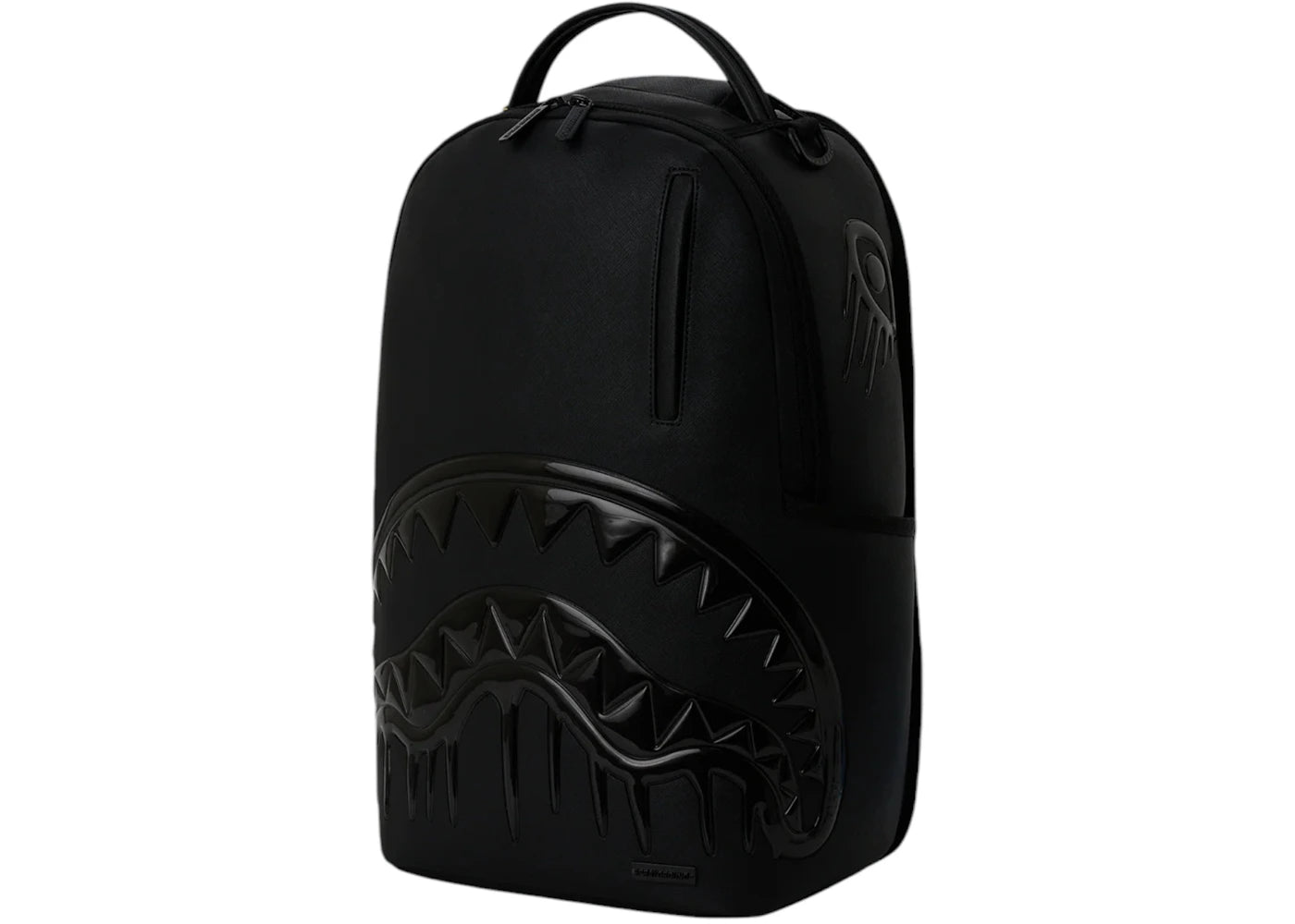 Sprayground Glossy Bossy Blk Metallic Backpack Black Metallic - vue secondaire B