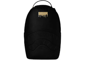 Sprayground Gold Brick Luxe Backpack Black - vue 360