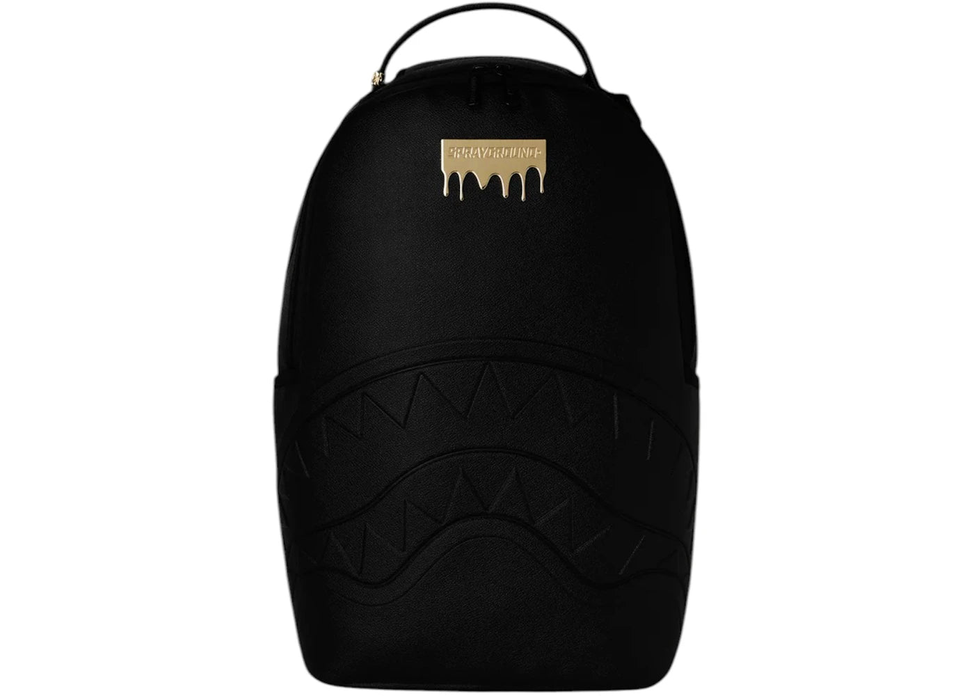 Sprayground Gold Brick Luxe Backpack Black - vue secondaire A