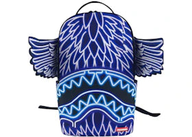 Sprayground Hacked Shark DLXR Backpack Multicolor - vue 360