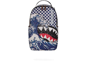 Sprayground Ichimatsu-Moyo Camokawa Backpack Blue - vue 360
