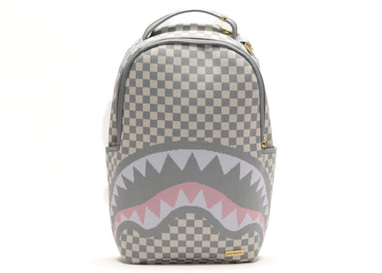 Sprayground Knit Sharks In Paris In Cream DLX Backpack Multicolor - authentic Sprayground product