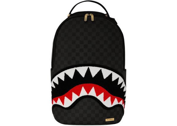 Sprayground Lights Out Sharks In Paris Chenille Shark Backpack Multicolor sneakers - authentic Sprayground shoes