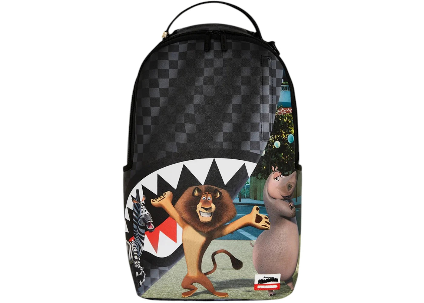 Sprayground Madagascar Escape To The City Backpack Multicolor - vue secondaire A