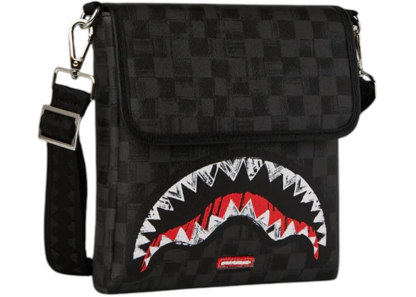 Sprayground Midnight Shadow Messenger Sling Bag Multicolor - vue secondaire B