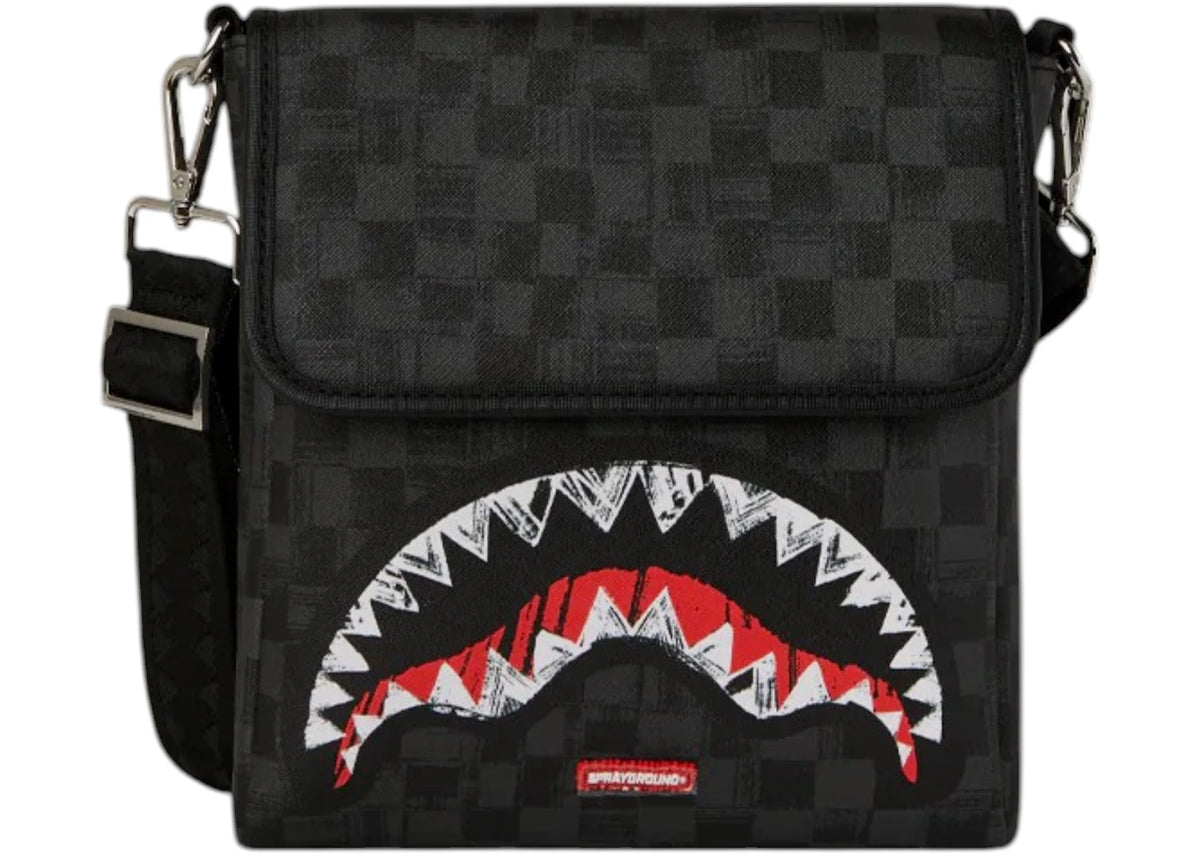 Sprayground Midnight Shadow Messenger Sling Bag Multicolor - vue secondaire B