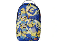 Sprayground Minion Banana Mayhem DLXR Backpack Multicolor