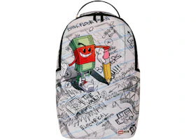 Sprayground Money Boy Schematics Backpack Multicolor - vue 360