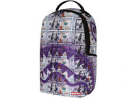 Sprayground Money Splat Backpack Backpack Purple White