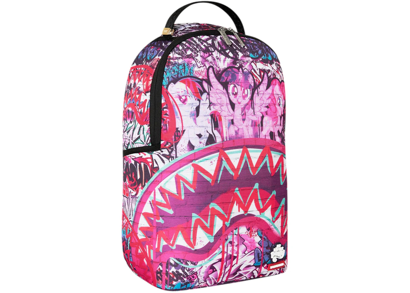 Sprayground My Little Pony Street Art Backpack Multicolor - vue secondaire B