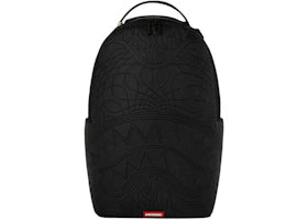 Sprayground Mythical Monogram Shark Backpack Black - vue 360
