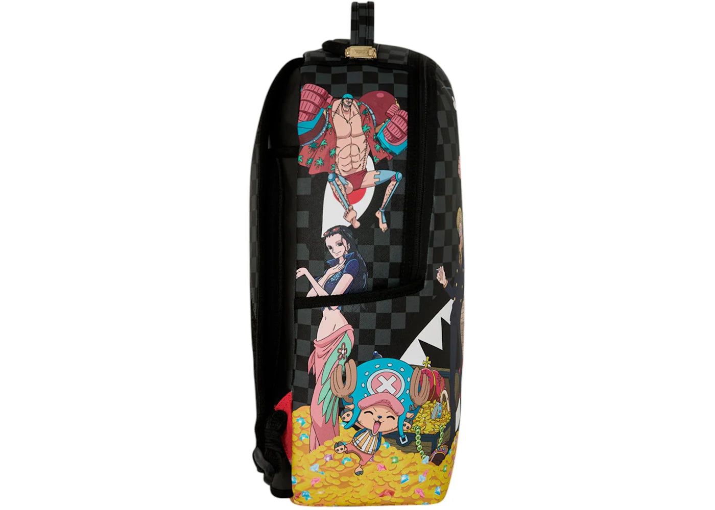 Sprayground One Piece Straw Treasure Hunt Backpack Multicolor - vue secondaire B