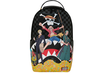 Sprayground One Piece Straw Treasure Hunt Backpack Multicolor - authentic Sprayground product