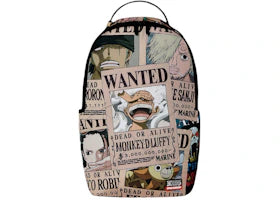 Sprayground One Piece Wanted Shark Posters Backpack Multicolor - vue 360
